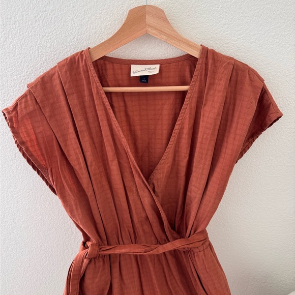 Universal Thread Terracotta Belted Maxi Dress - Picture 2 of 2